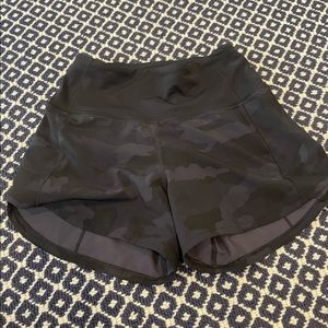 lululemon size 0 tall speed up short